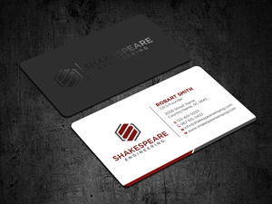 Business Card Design by Uttom 2 for Shakespeare Engineering | Design: #32103817