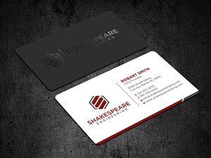 Business Card Design by Uttom 2 for Shakespeare Engineering | Design: #32103818