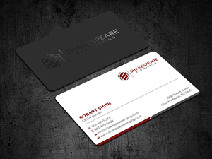 Business Card Design by Uttom 2 for Shakespeare Engineering | Design: #32103826