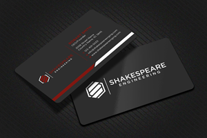 Business Card Design by Uttom 2 for Shakespeare Engineering | Design: #32103910