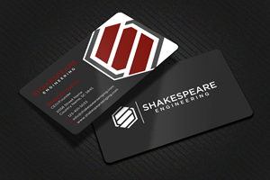Business Card Design by Uttom 2 for Shakespeare Engineering | Design: #32103912