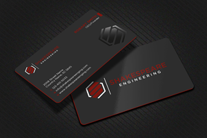 Business Card Design by Uttom 2 for Shakespeare Engineering | Design: #32103918