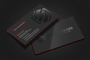Business Card Design by Uttom 2 for Shakespeare Engineering | Design: #32103919