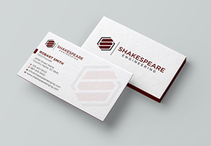 Business Card Design by Uttom 2 for Shakespeare Engineering | Design: #32104017