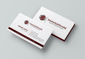 Business Card Design by Uttom 2 for Shakespeare Engineering | Design: #32104018