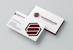Business Card Design by Uttom 2 for Shakespeare Engineering | Design: #32104019