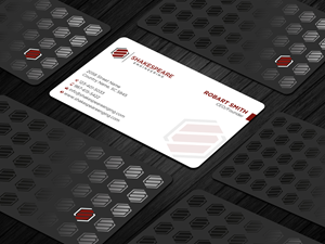 Business Card Design by Uttom 2 for Shakespeare Engineering | Design: #32104179