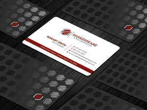 Business Card Design by Uttom 2 for Shakespeare Engineering | Design: #32104182