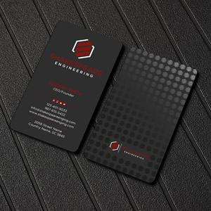 Business Card Design by Uttom 2 for Shakespeare Engineering | Design: #32104198