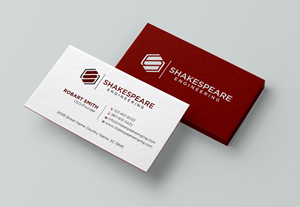 Design de Carte de Visite par Uttom 2 pour Shakespeare Engineering | Design : #32111005