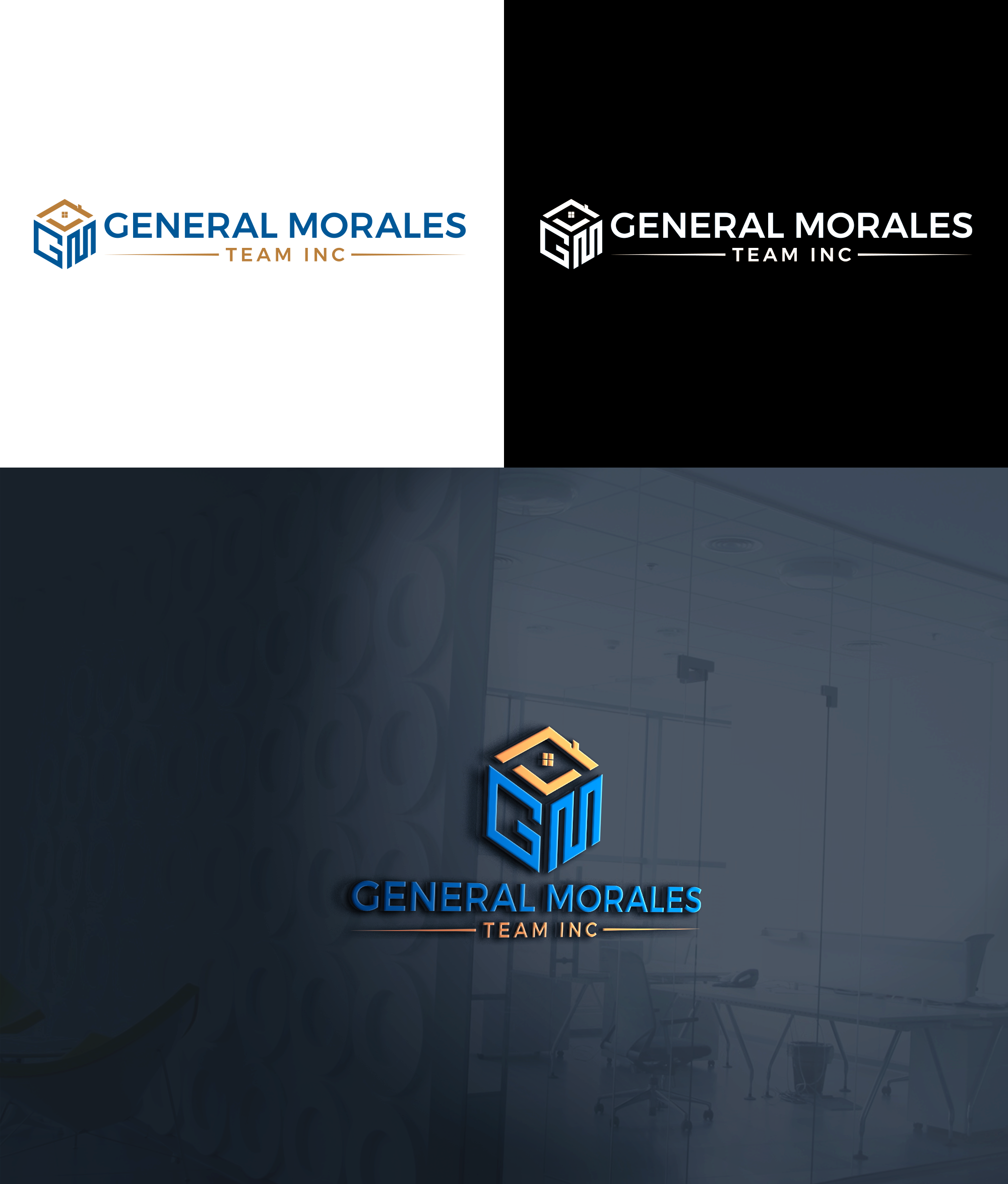 Diseño de Logo por RA-bica para Infinity Roofing Inc  | Diseño #32108385