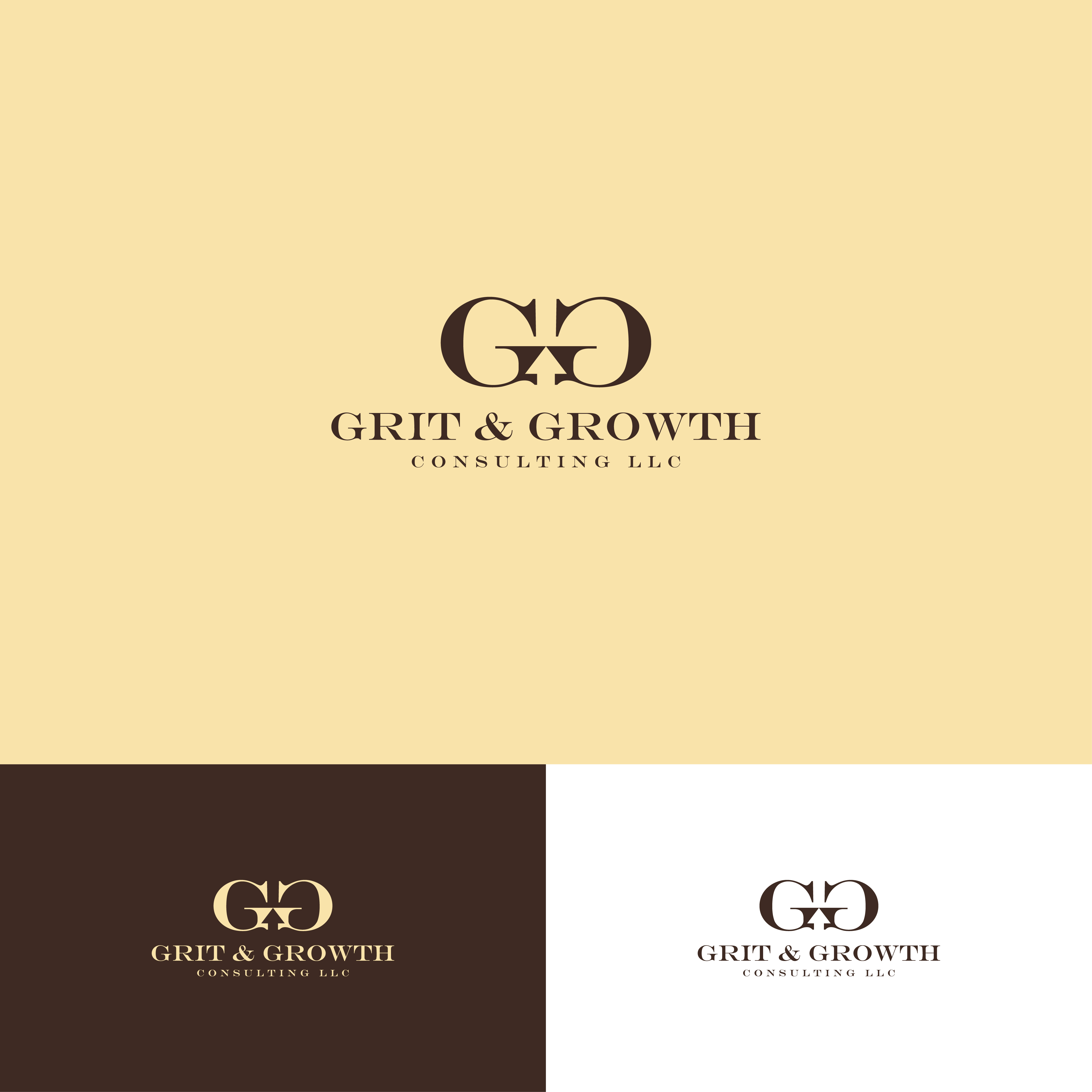 Logo Design by Badinusa Studio Design for Grit & Growth Consulting, LLC | Design #32153529