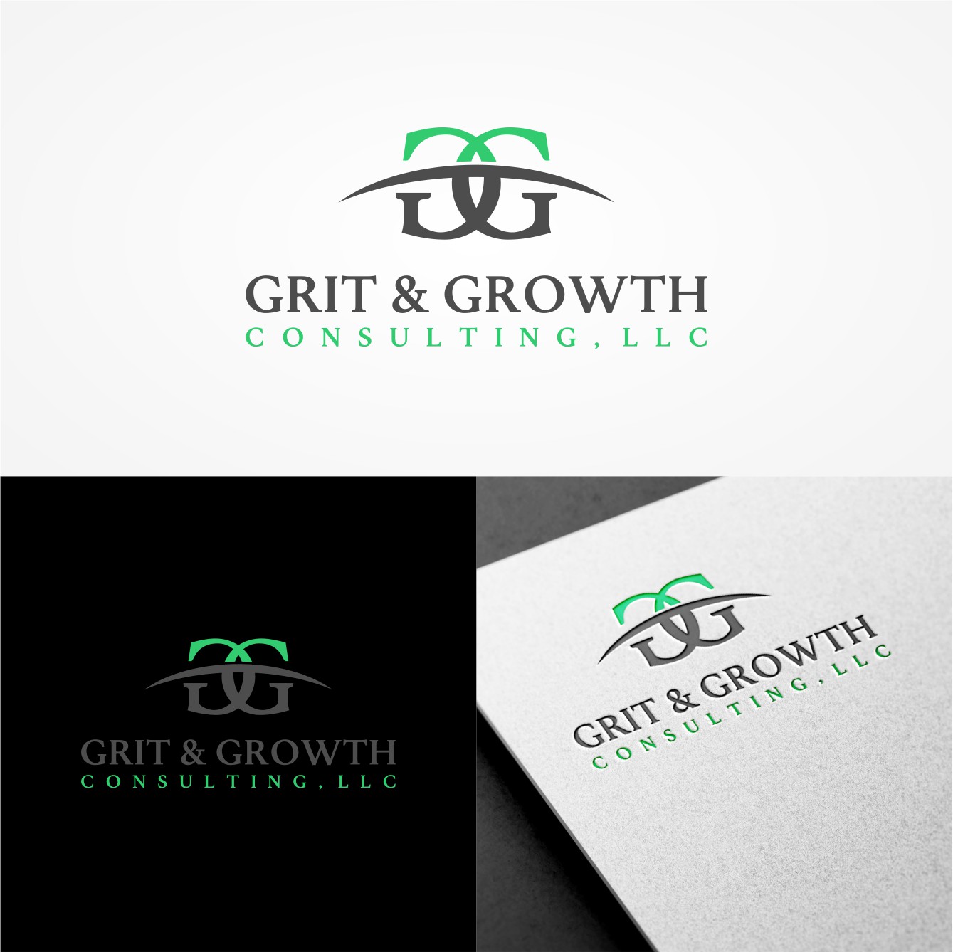 Logo Design by Bingah for Grit & Growth Consulting, LLC | Design #32140902