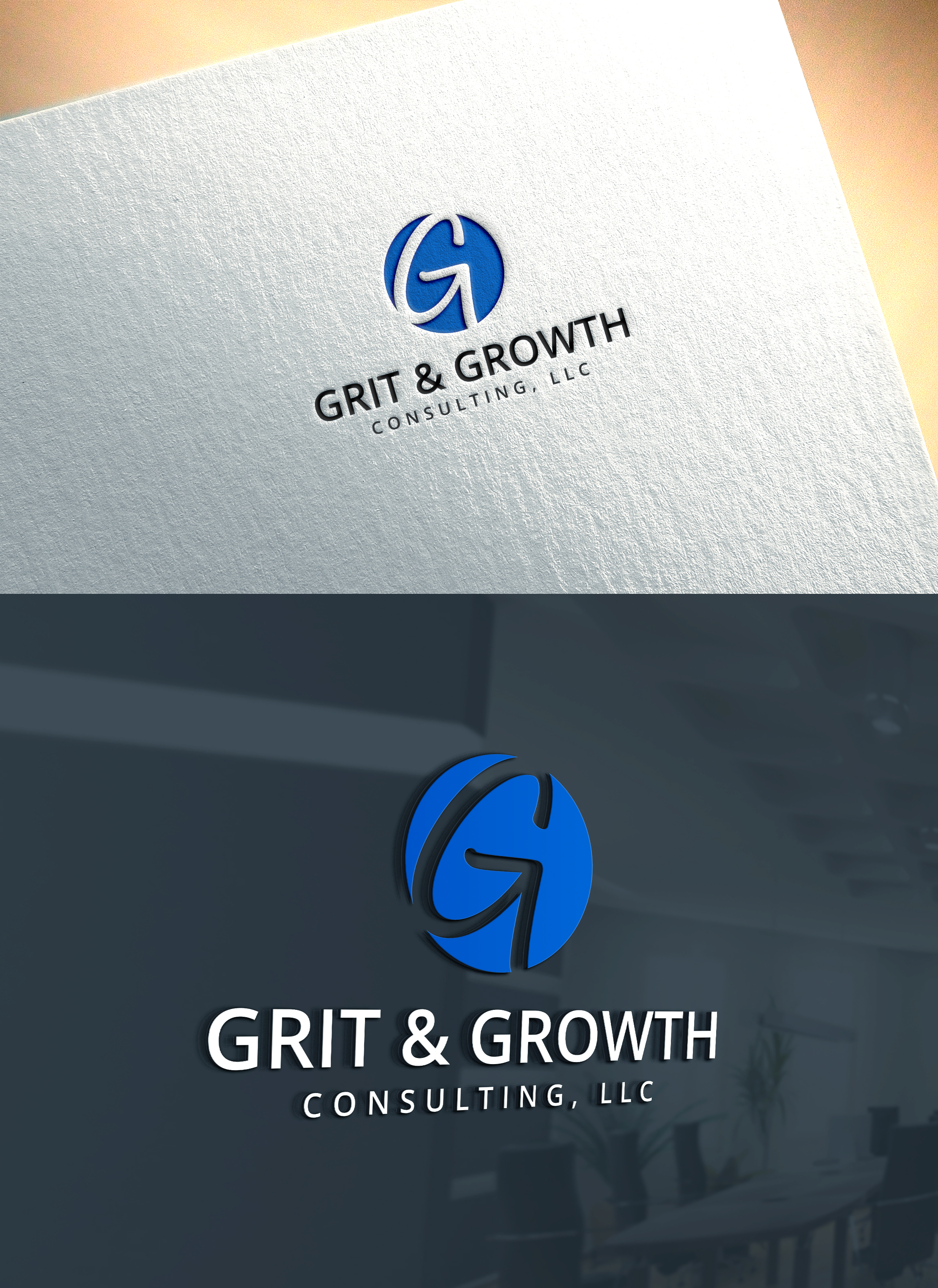 Logo Design by RaKu 2 for Grit & Growth Consulting, LLC | Design #32162818