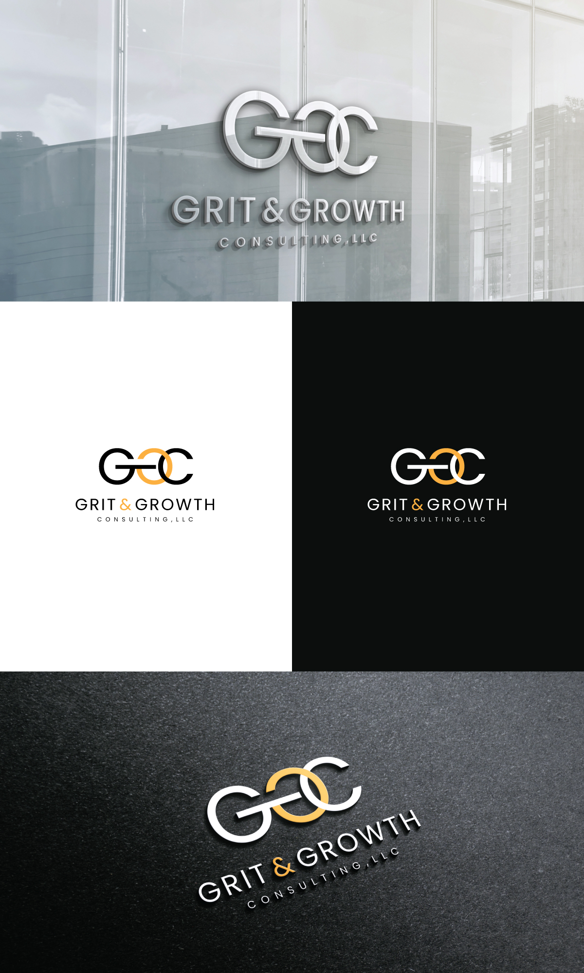 Logo Design by mehedi6566 for Grit & Growth Consulting, LLC | Design #32131515