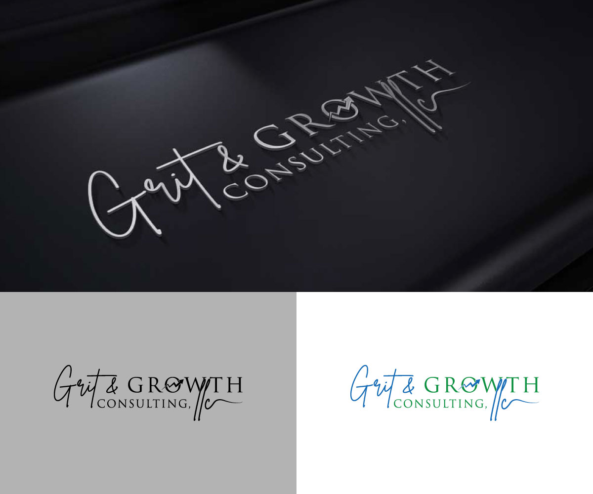 Logo Design by Ben Affleck for Grit & Growth Consulting, LLC | Design #32110017