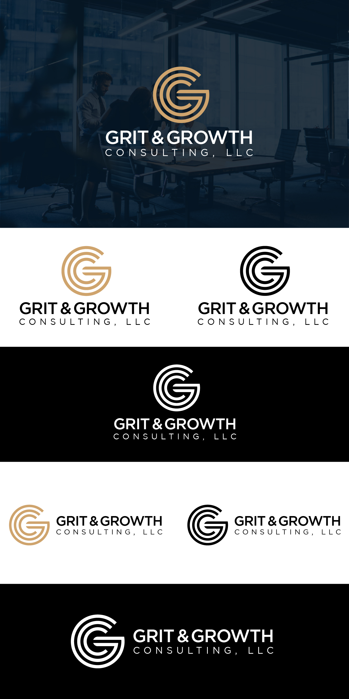 Logo Design by VisionCraft for Grit & Growth Consulting, LLC | Design #32111368