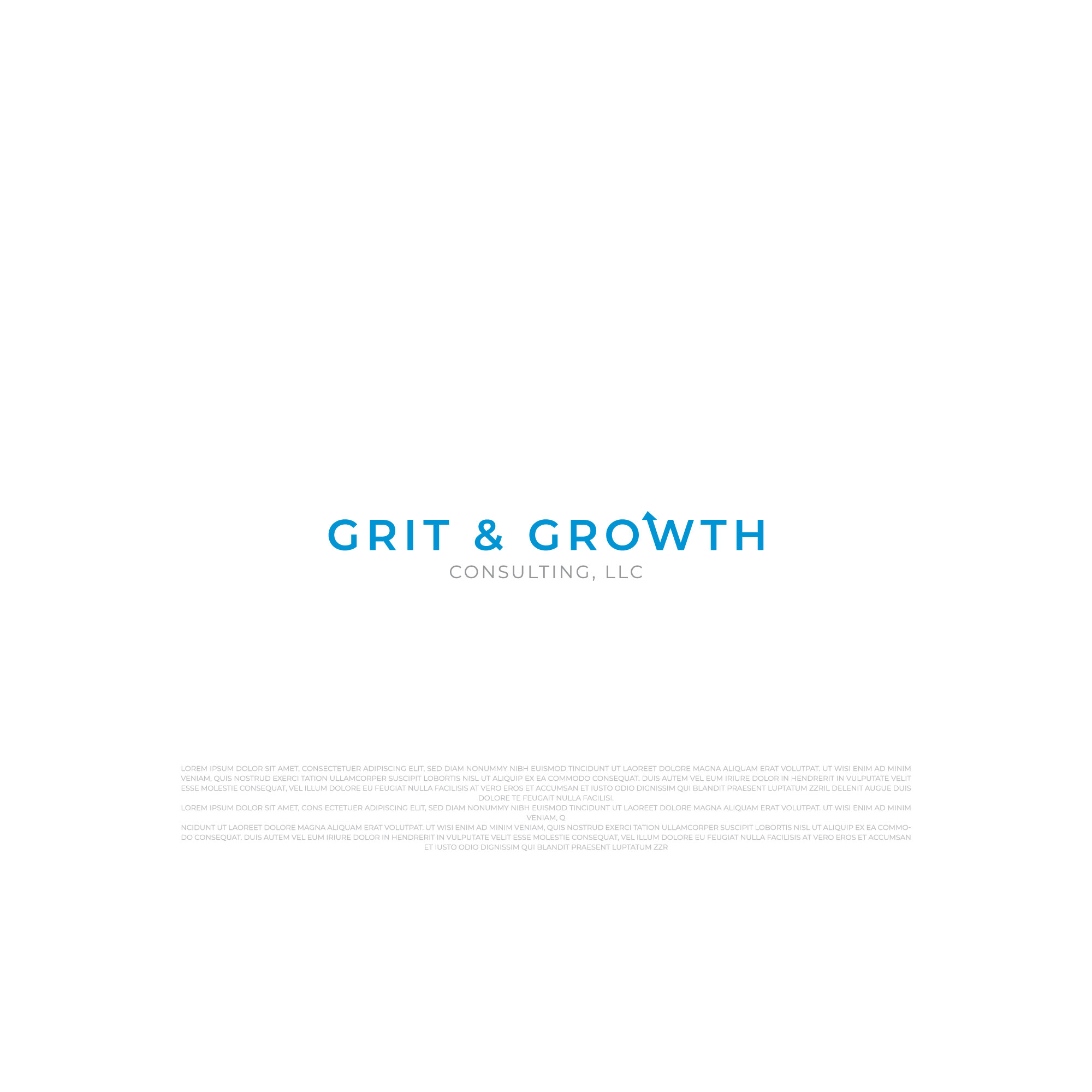 Logo Design by A K A S H for Grit & Growth Consulting, LLC | Design #32156109