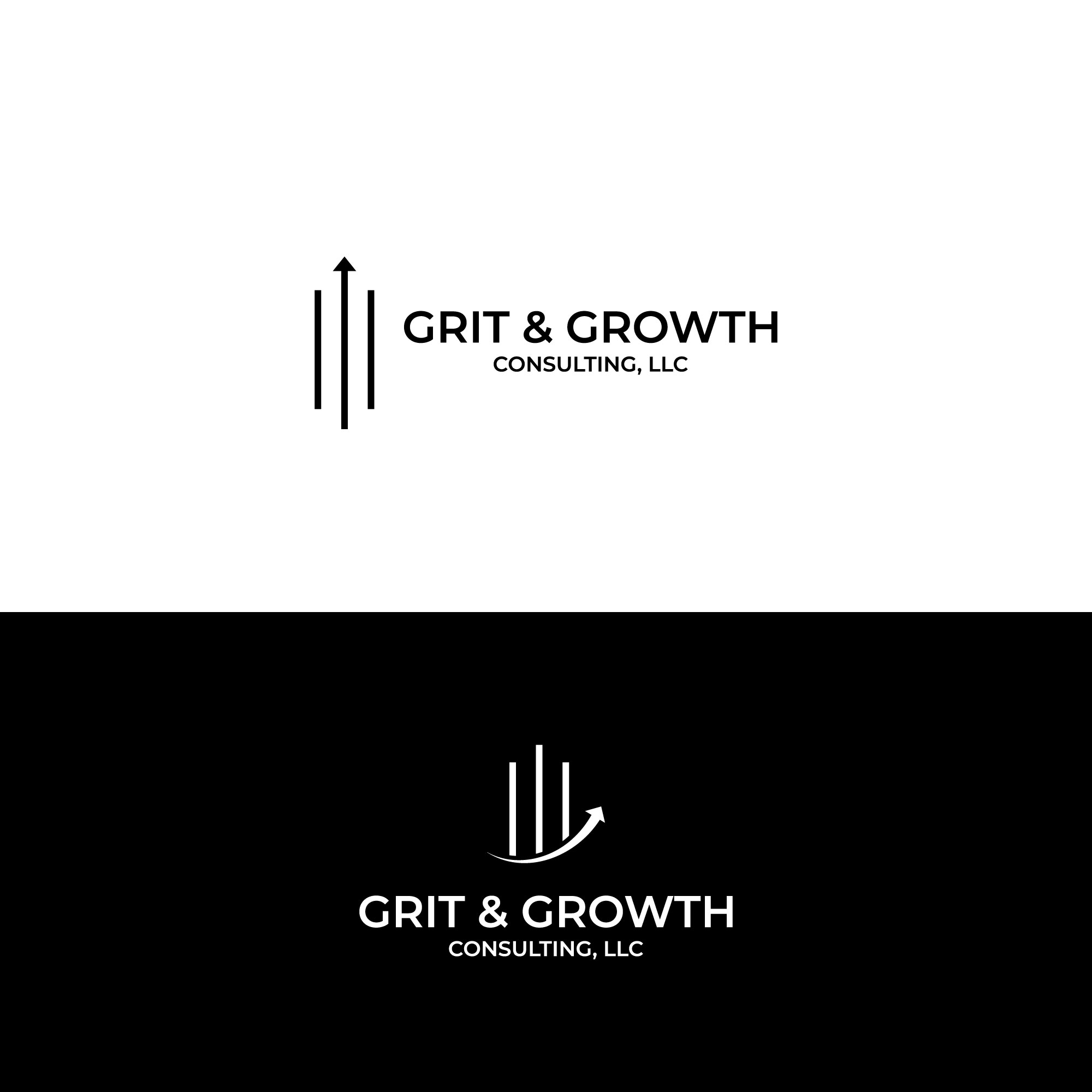 Logo Design by A K A S H for Grit & Growth Consulting, LLC | Design #32156150