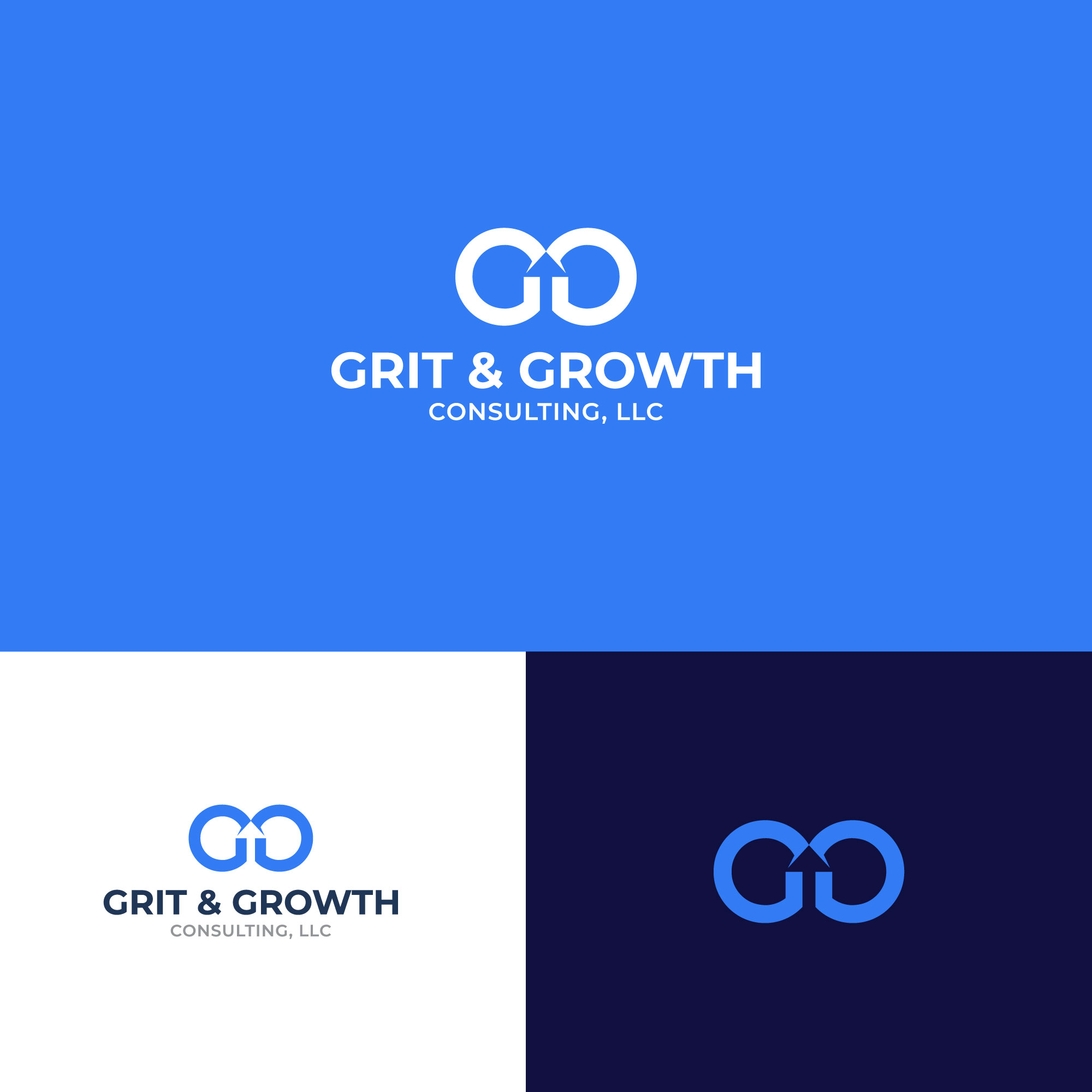 Logo Design by A K A S H for Grit & Growth Consulting, LLC | Design #32156448