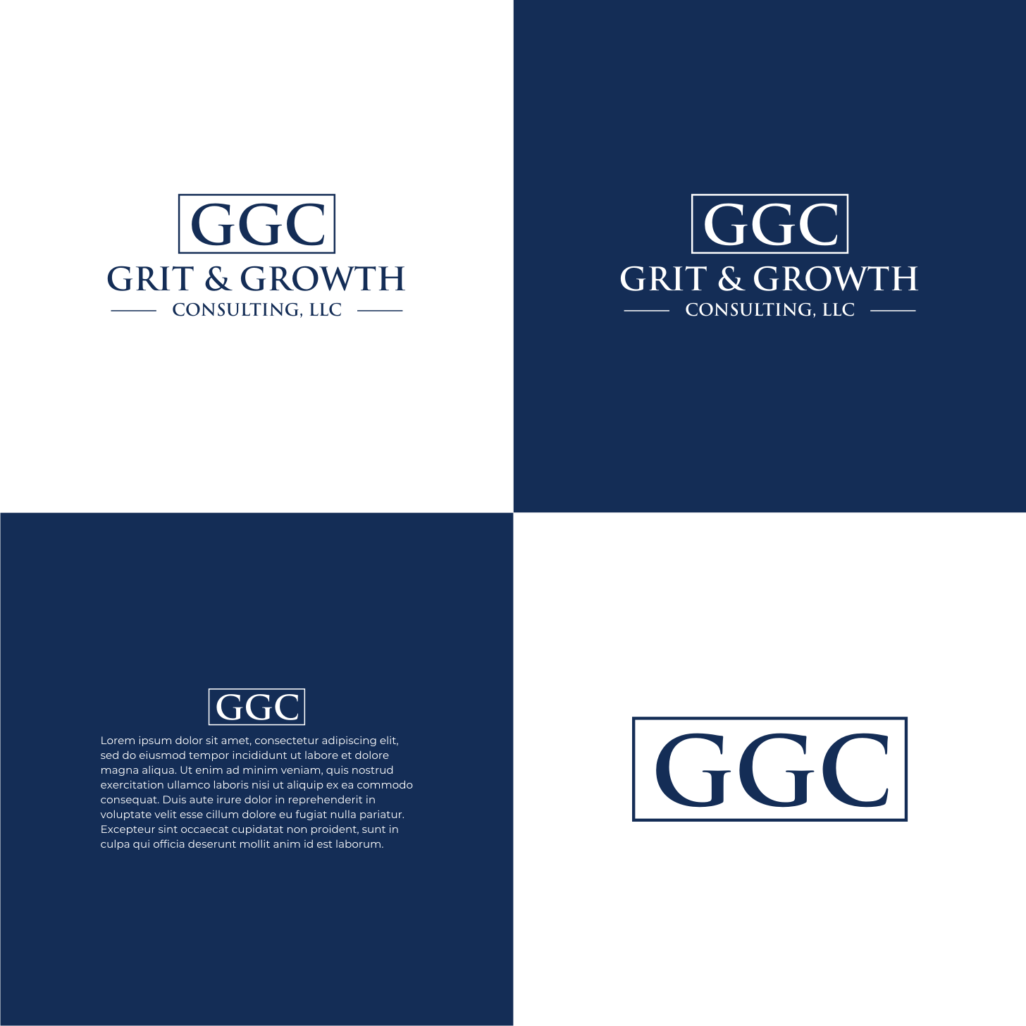 Logo-Design von Kusuma Studio für Grit & Growth Consulting, LLC | Design #32108852