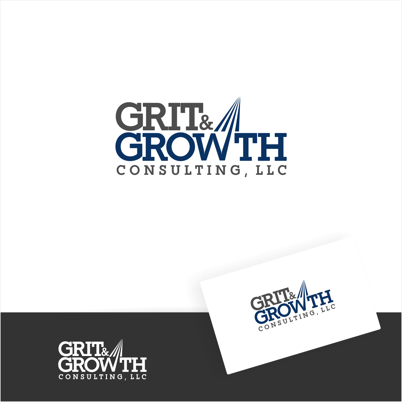 Logo Design by Arham Hidayat for Grit & Growth Consulting, LLC | Design #32136584