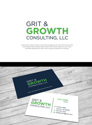 Diseño de Logo por Bobdesigns para Grit & Growth Consulting, LLC | Diseño: #32139246