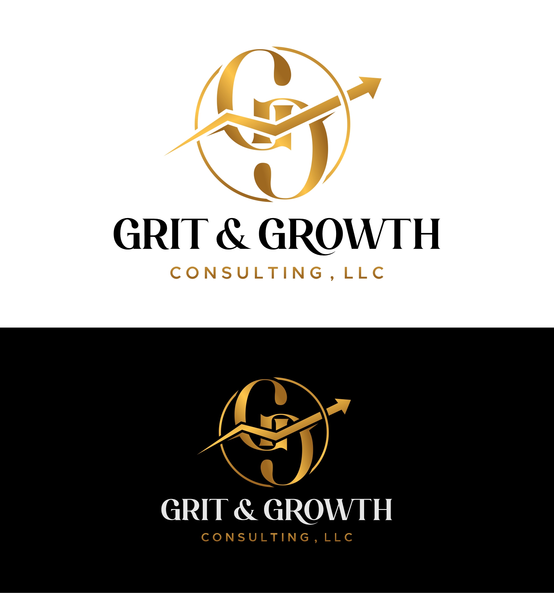 Logo Design by debdesign for Grit & Growth Consulting, LLC | Design #32122508