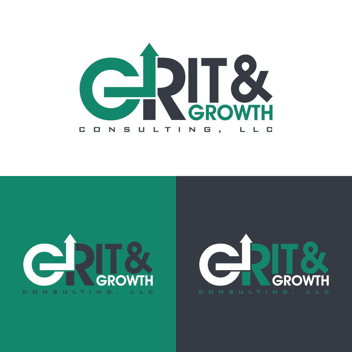 Logo Design by fly  design for Grit & Growth Consulting, LLC | Design #32115894