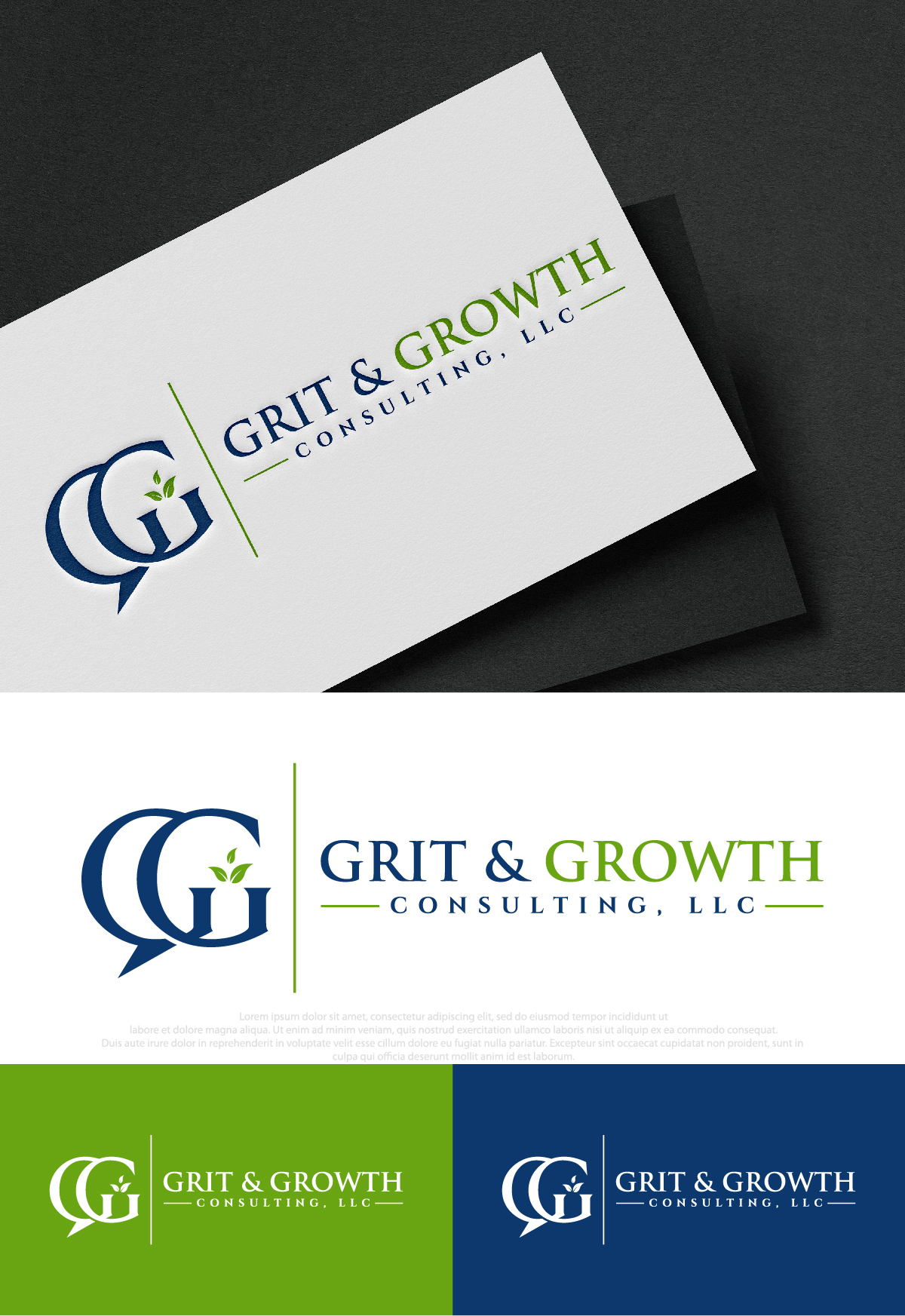 Logo-Design von DesignLima für Grit & Growth Consulting, LLC | Design #32117769