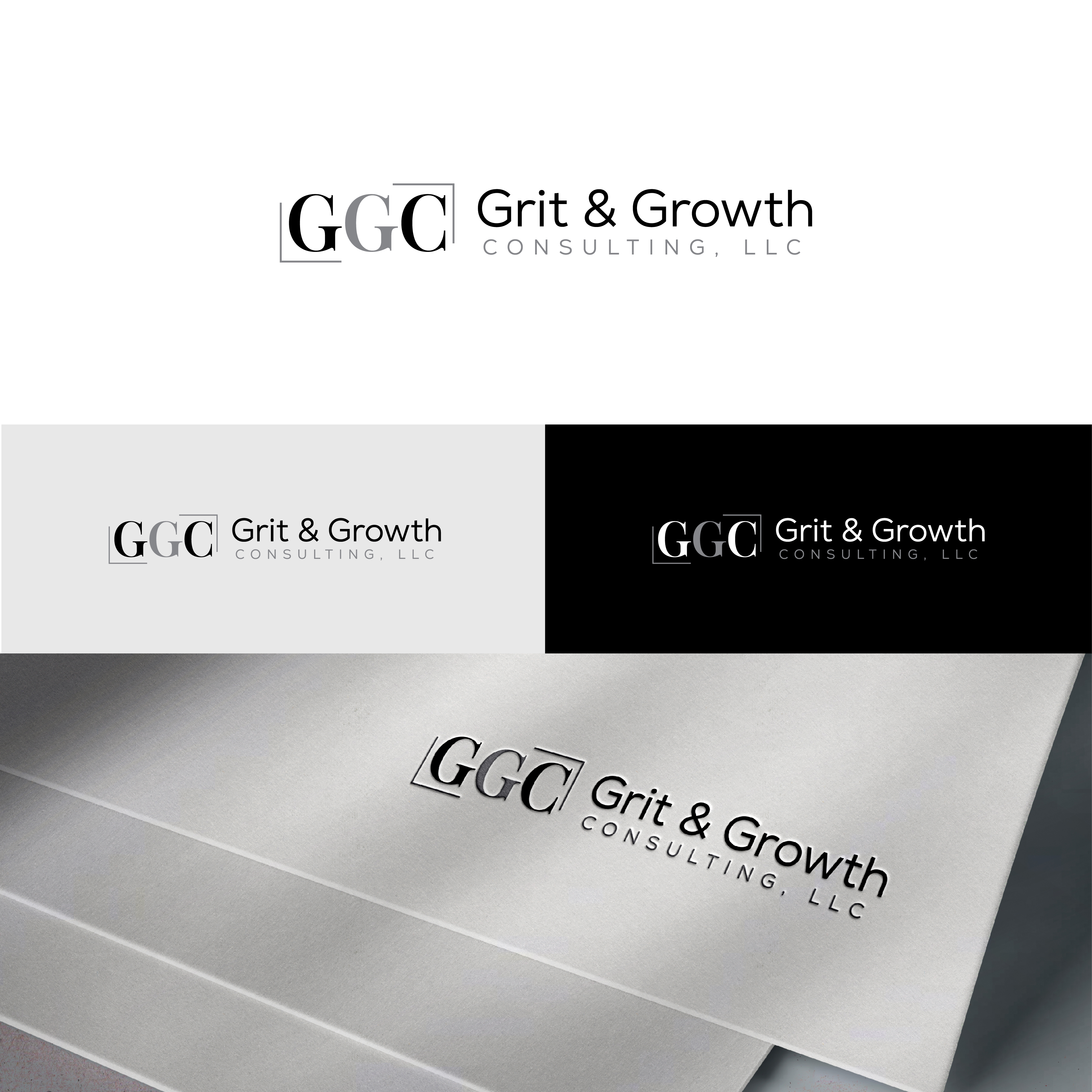 Logo Design by Yummy Art for Grit & Growth Consulting, LLC | Design #32111728