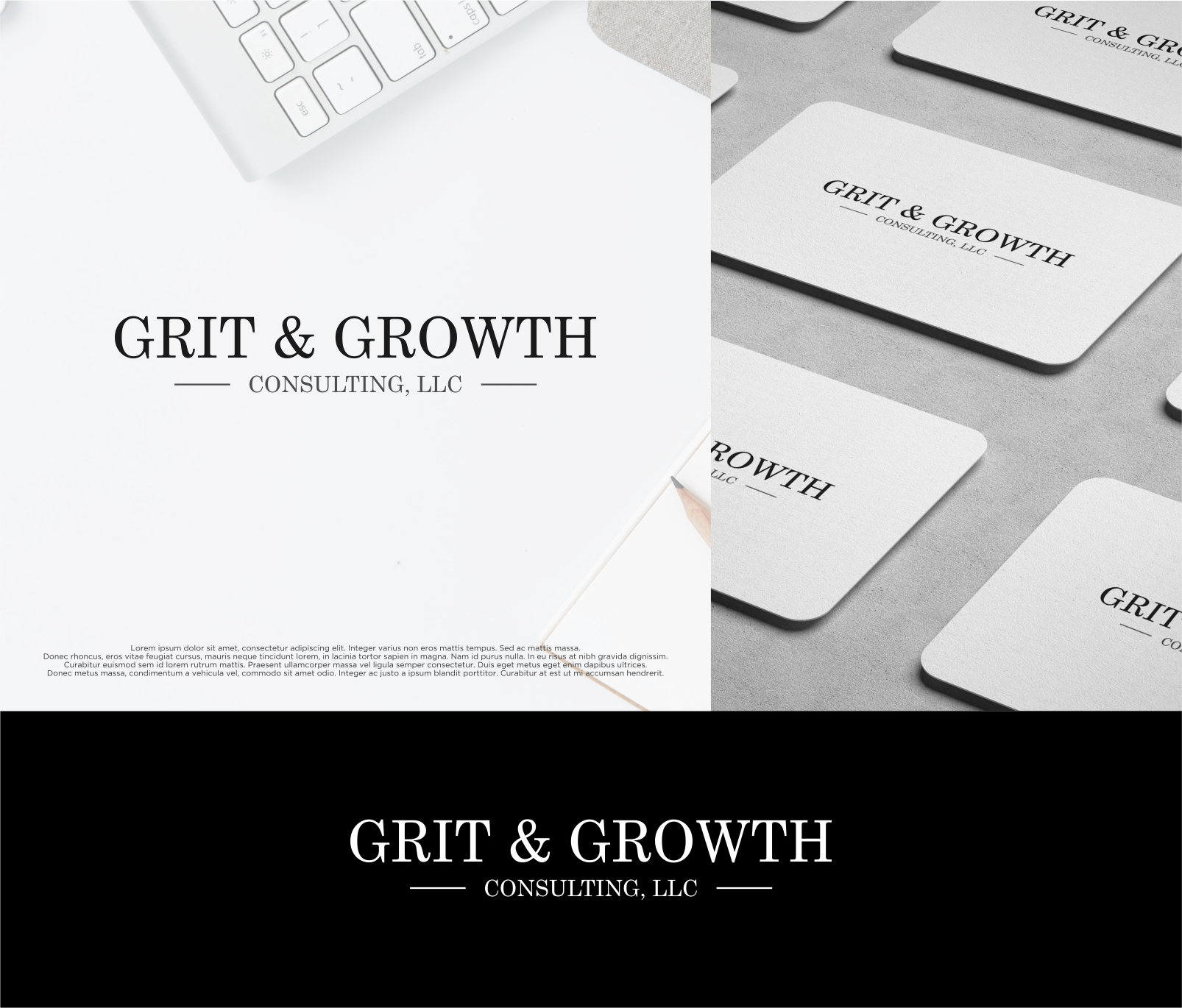 Logo Design by shiroRo for Grit & Growth Consulting, LLC | Design #32134514