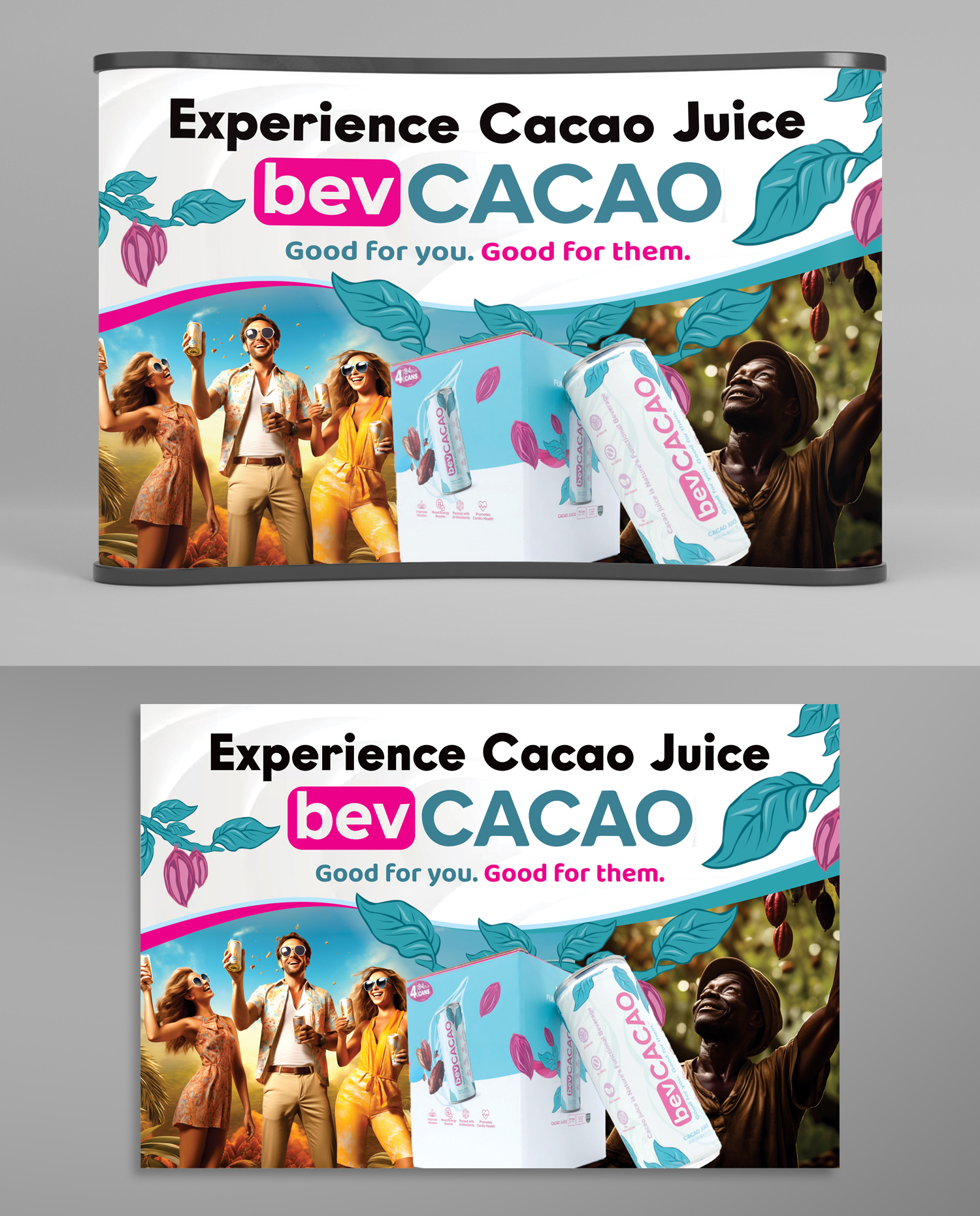 Trade Show Booth Design by Dzhafir for truproteins llc | Design #32141055