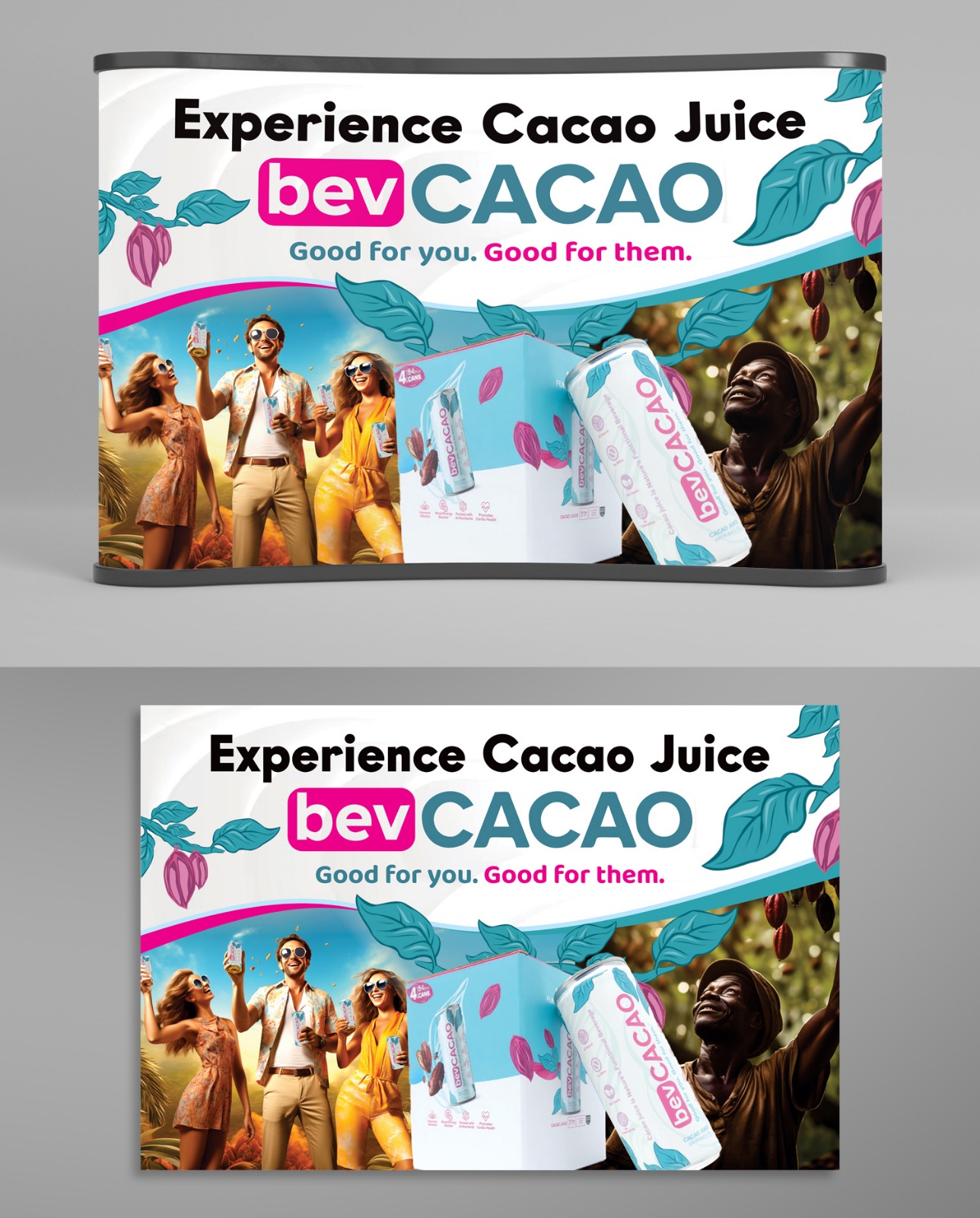 Trade Show Booth Design by Dzhafir for truproteins llc | Design #32149135