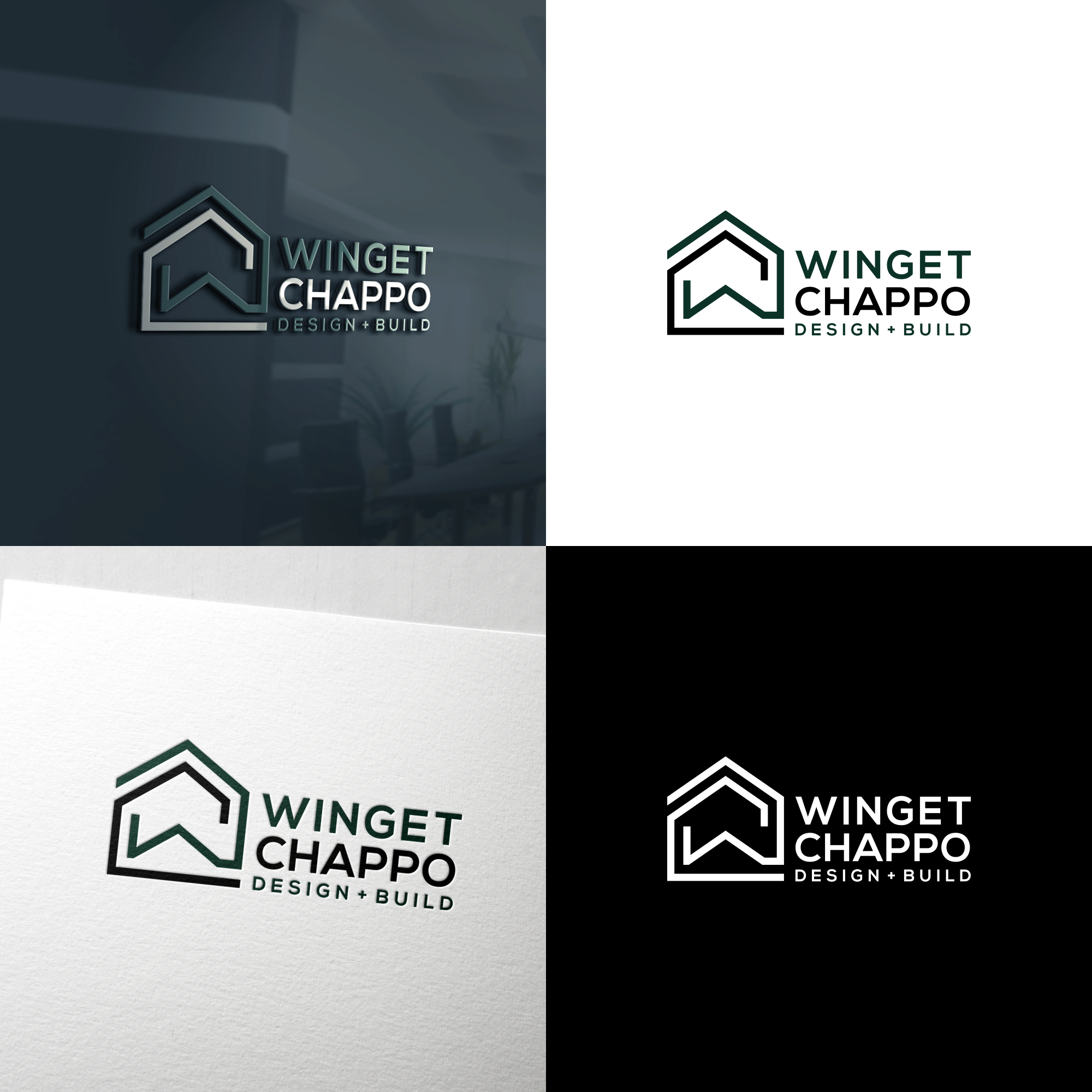 Logo Design by sidikart9 for Winget Chappo Homes | Design #32110738