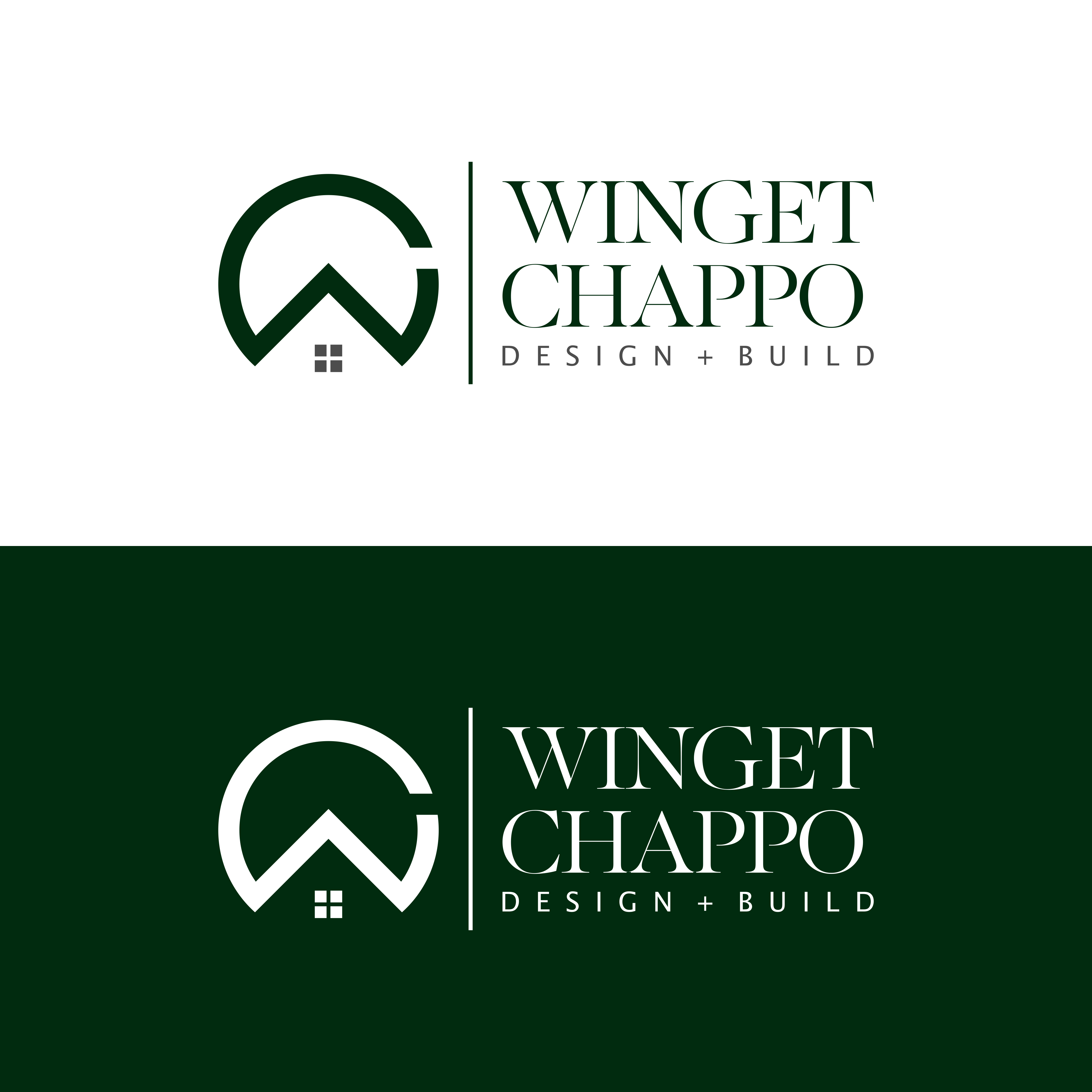 Logo Design by om roz for Winget Chappo Homes | Design #32149886