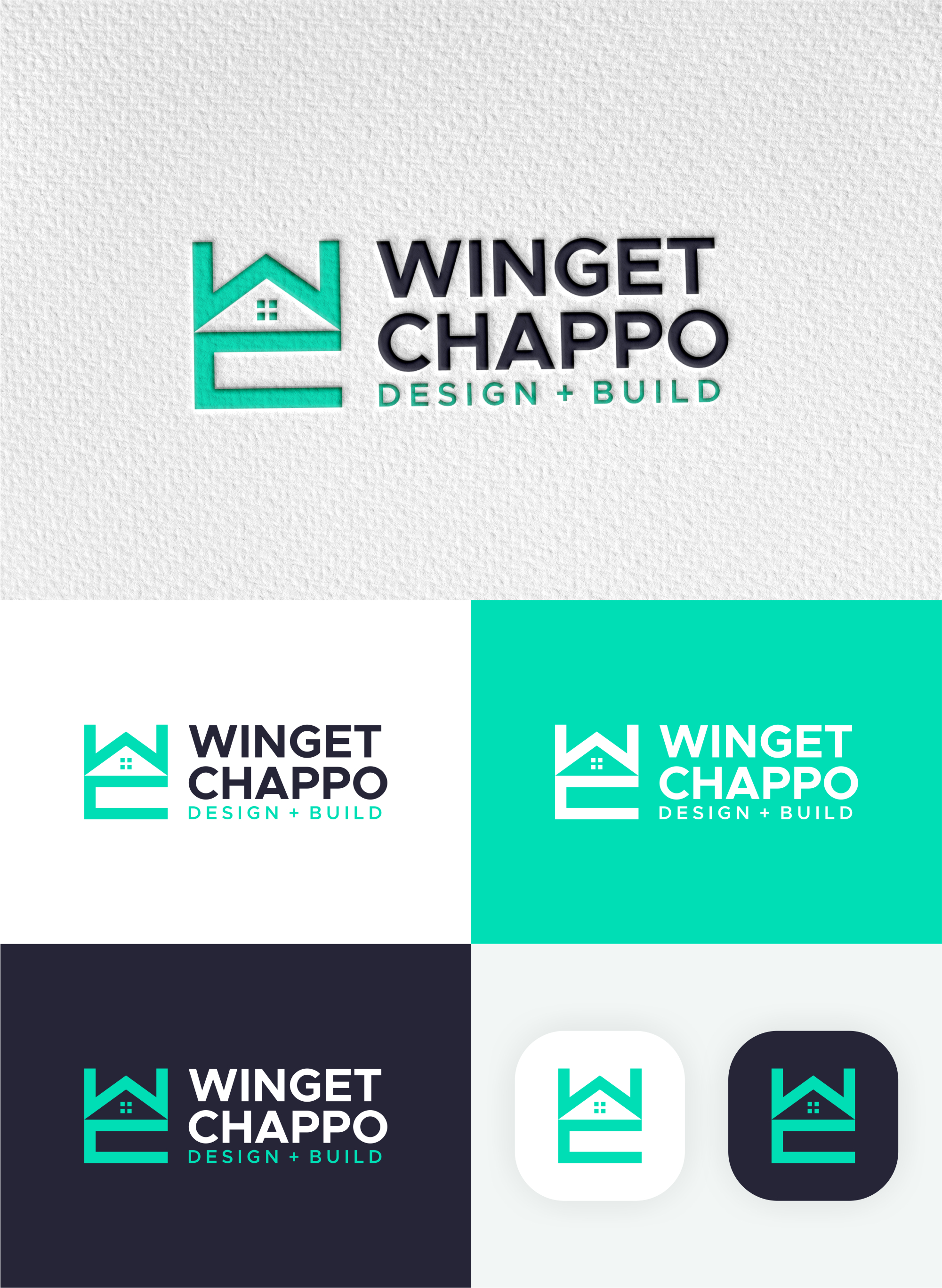 Logo-Design von Noekha Studio für Winget Chappo Homes | Design #32114738