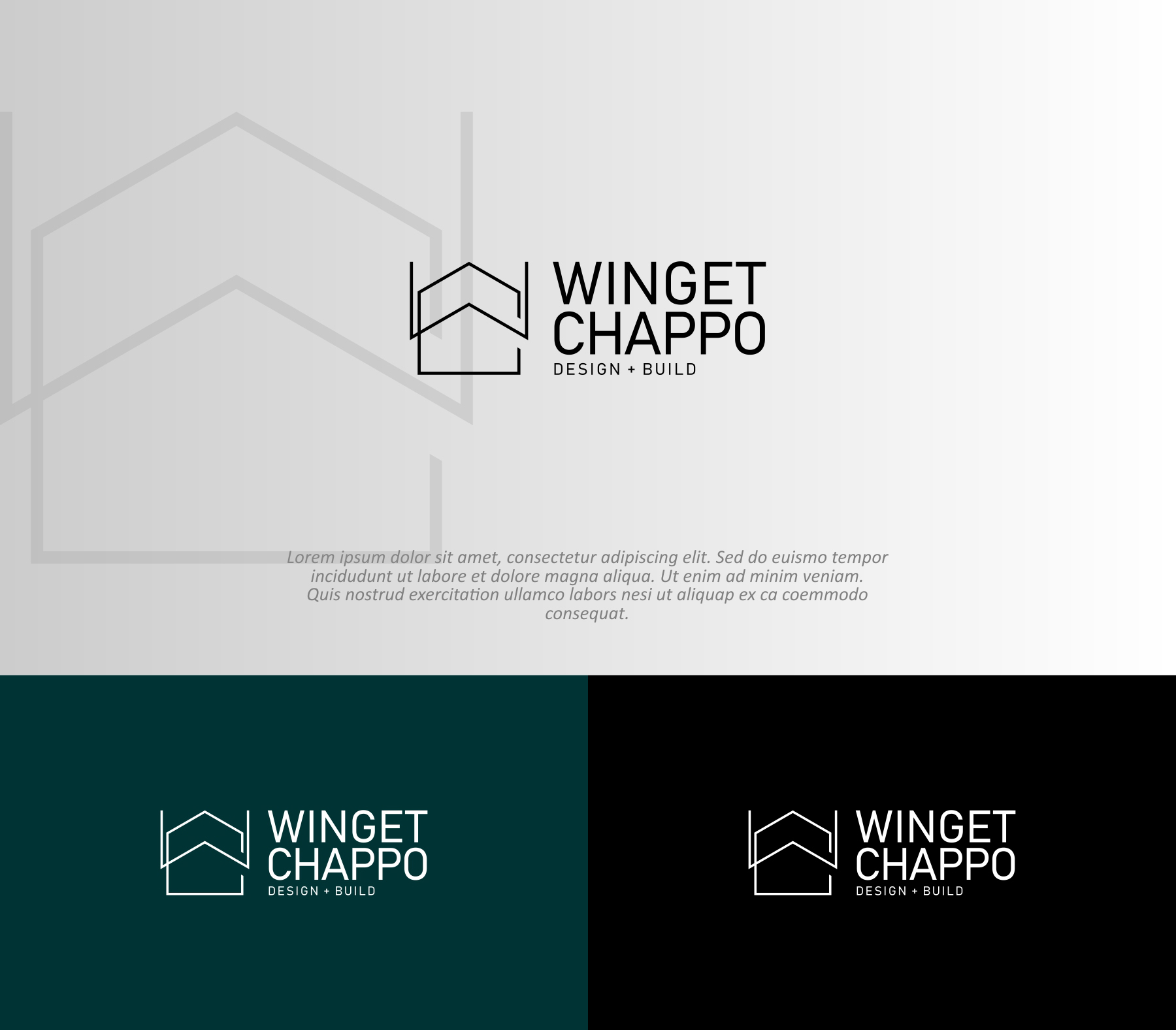 Logo-Design von Abici für Winget Chappo Homes | Design #32114778