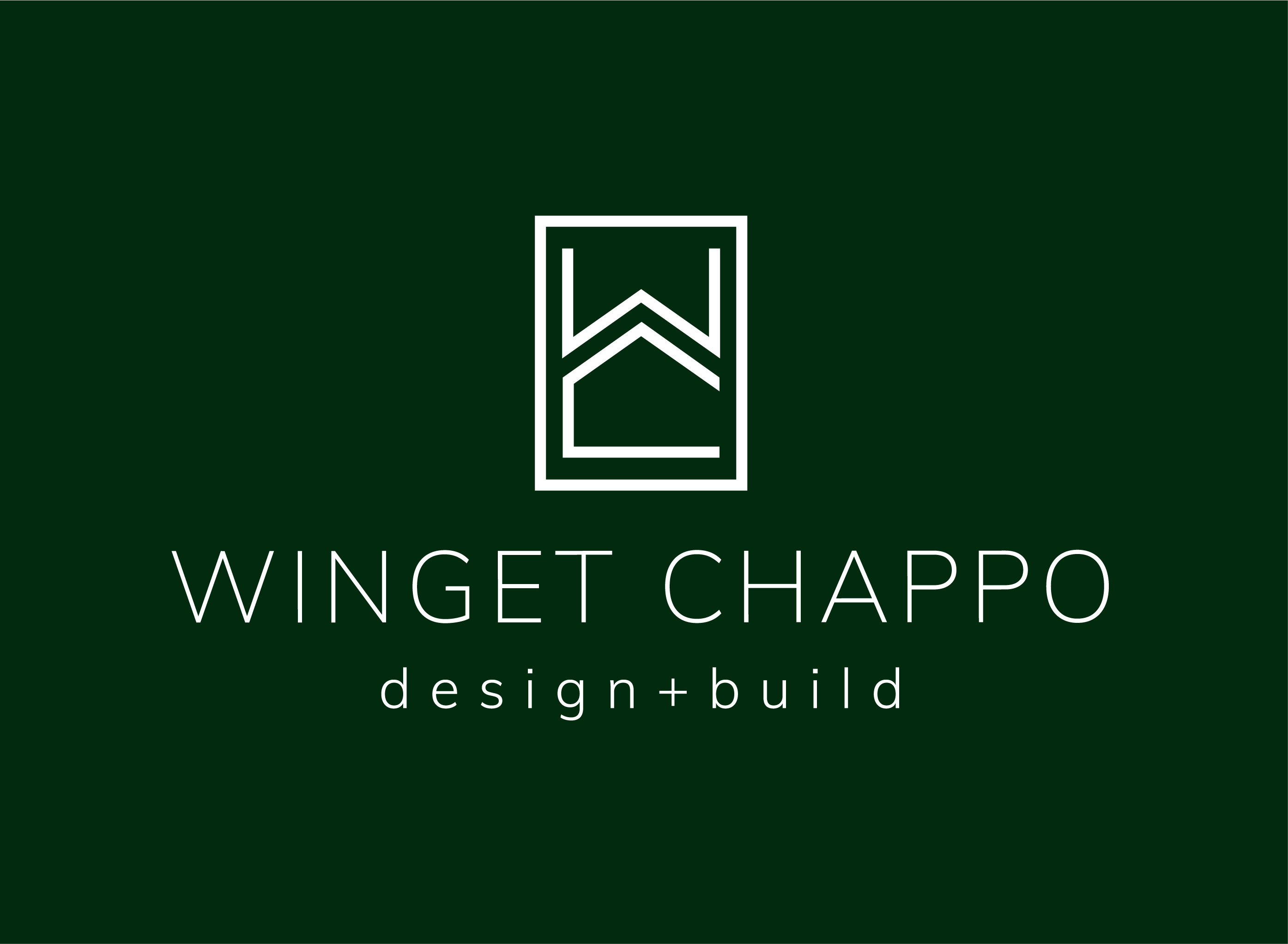 Logo Design by Birdcage for Winget Chappo Homes | Design #32303454