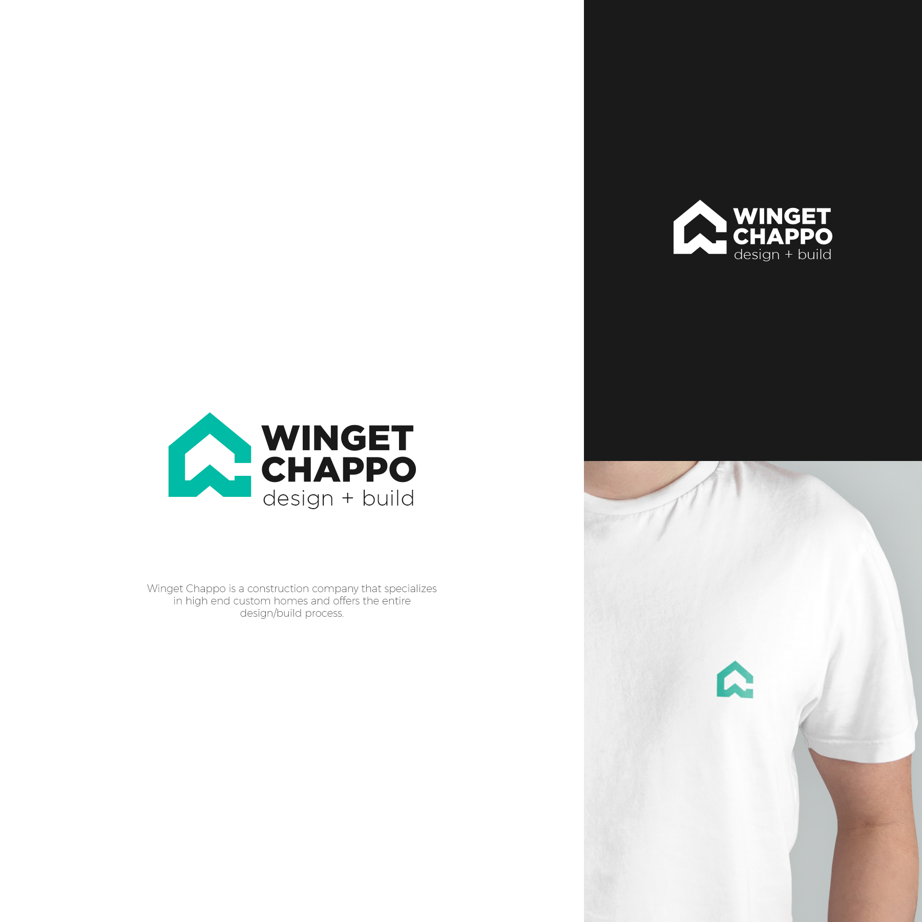 Logo Design by JohnM. for Winget Chappo Homes | Design #32110040