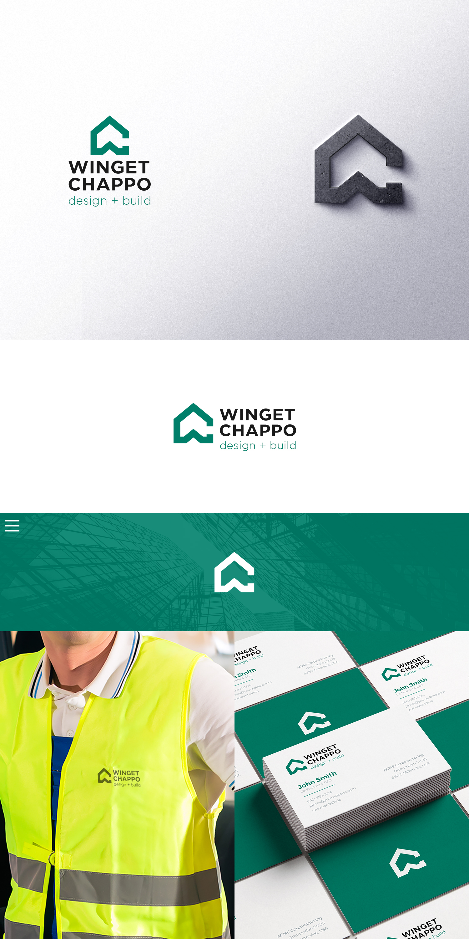 Logo-Design von JohnM. für Winget Chappo Homes | Design #32112678