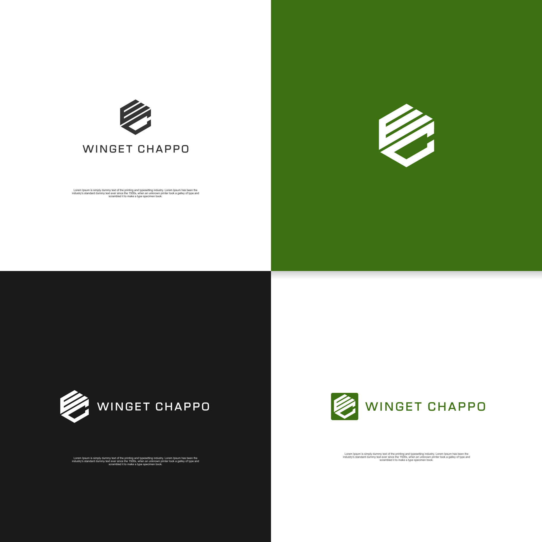 Logo Design by Vingar™ for Winget Chappo Homes | Design #32120878
