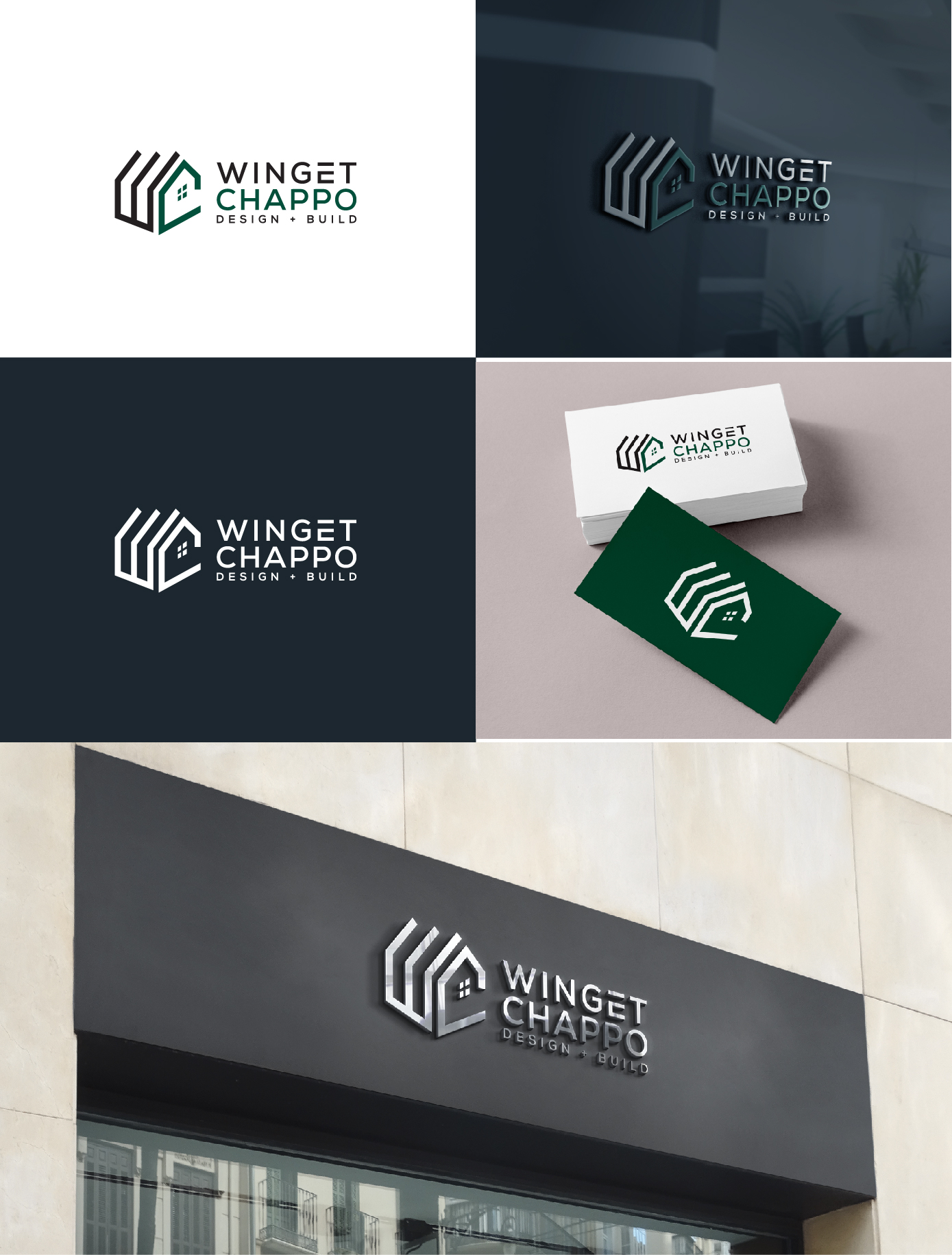 Logo Design by AL-BARAKAH for Winget Chappo Homes | Design #32109951