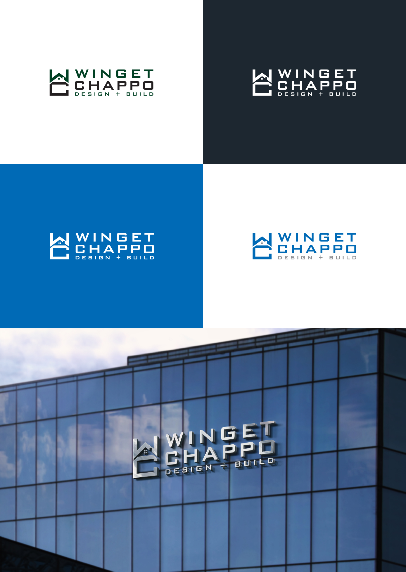 Logo Design by AL-BARAKAH for Winget Chappo Homes | Design #32110130
