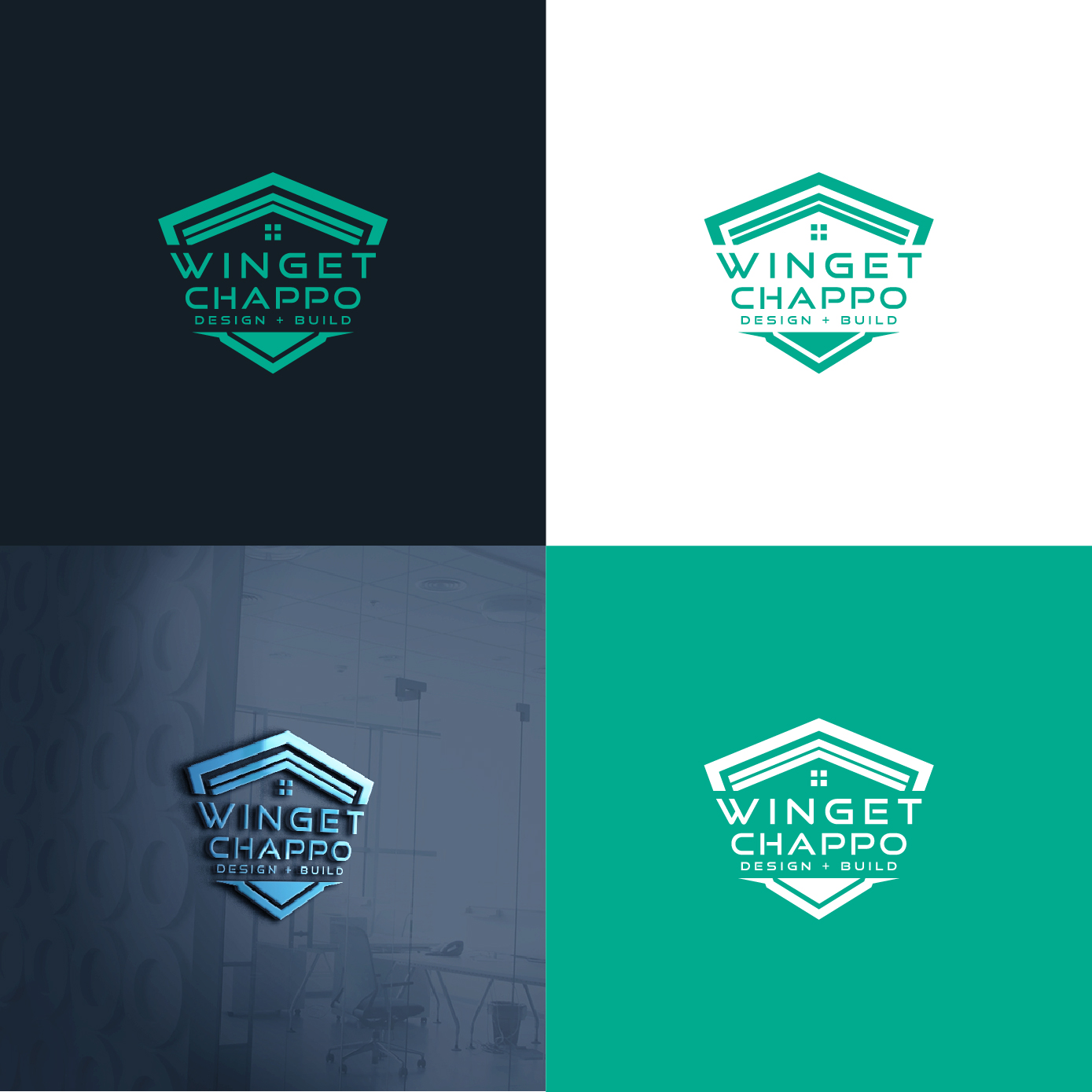 Logo Design by AL-BARAKAH for Winget Chappo Homes | Design #32110334