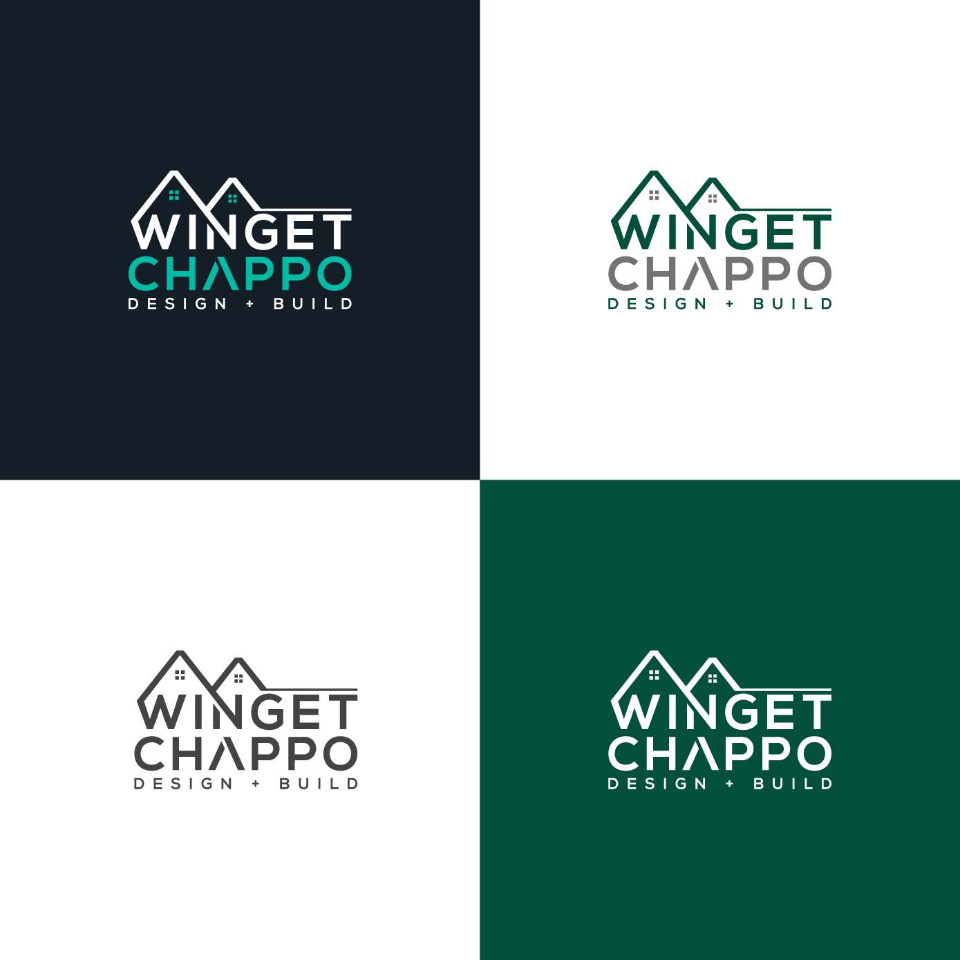 Logo Design by AL-BARAKAH for Winget Chappo Homes | Design #32110465
