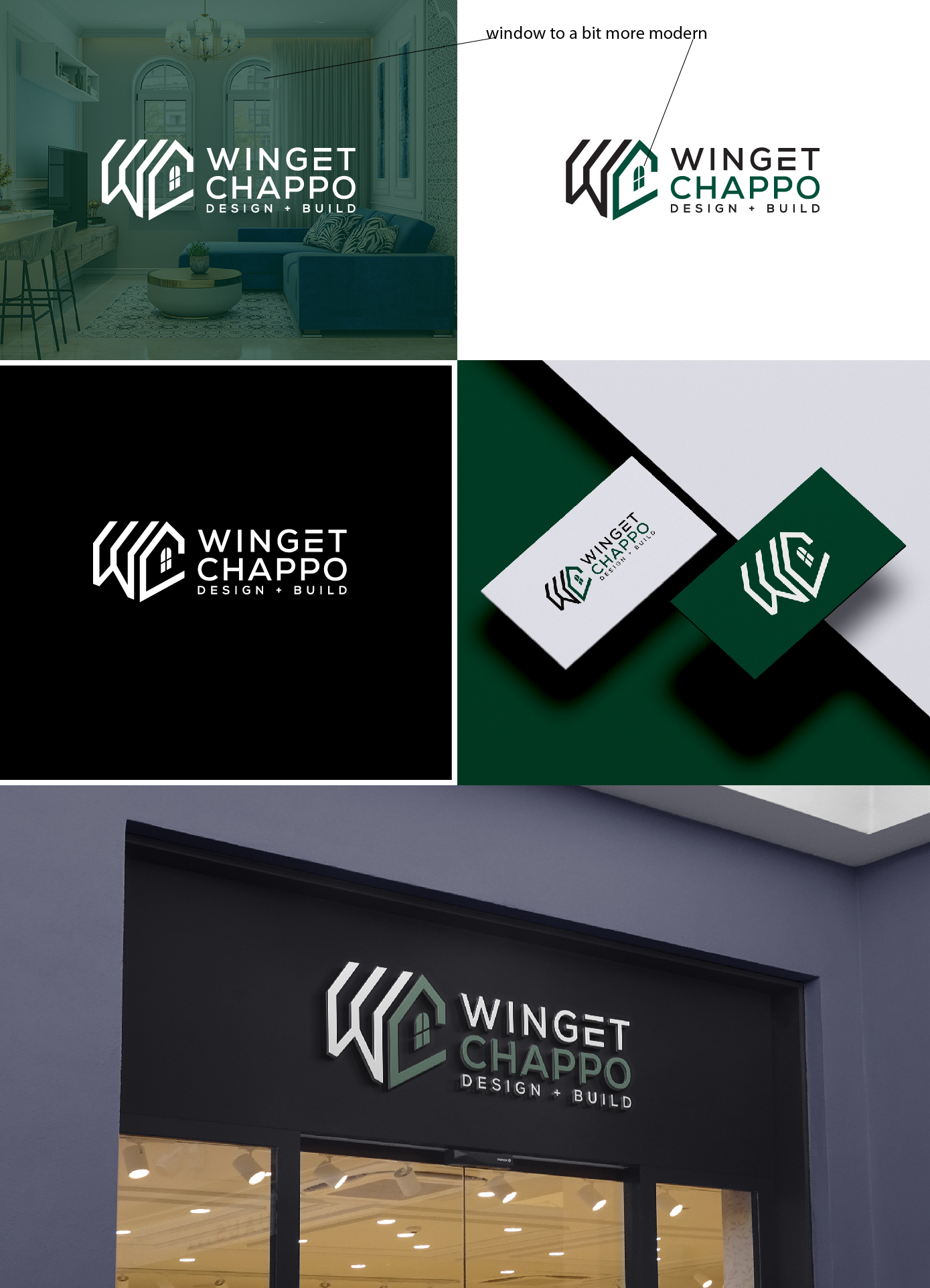 Logo Design by AL-BARAKAH for Winget Chappo Homes | Design #32111911