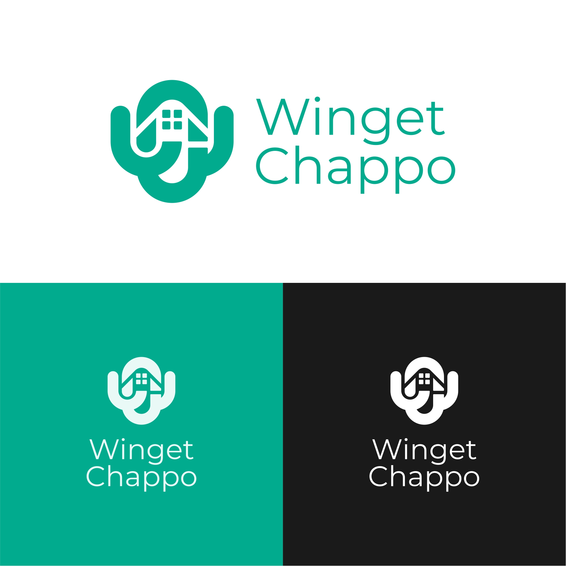 Logo Design by theJangAbayz for Winget Chappo Homes | Design #32147476