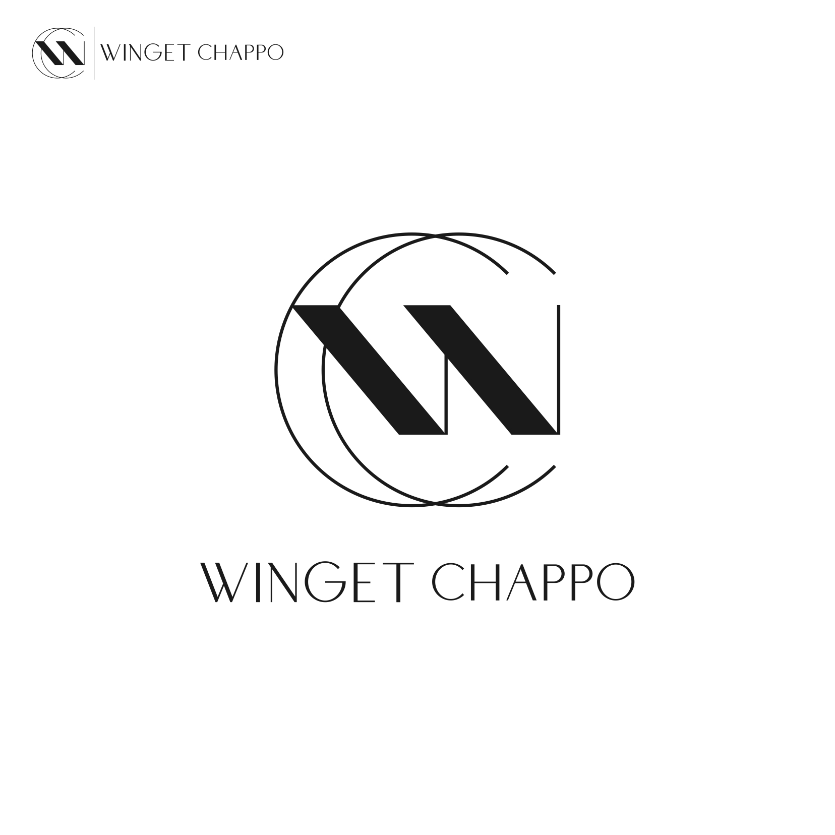 Logo Design by Chandra AS for Winget Chappo Homes | Design #32150645