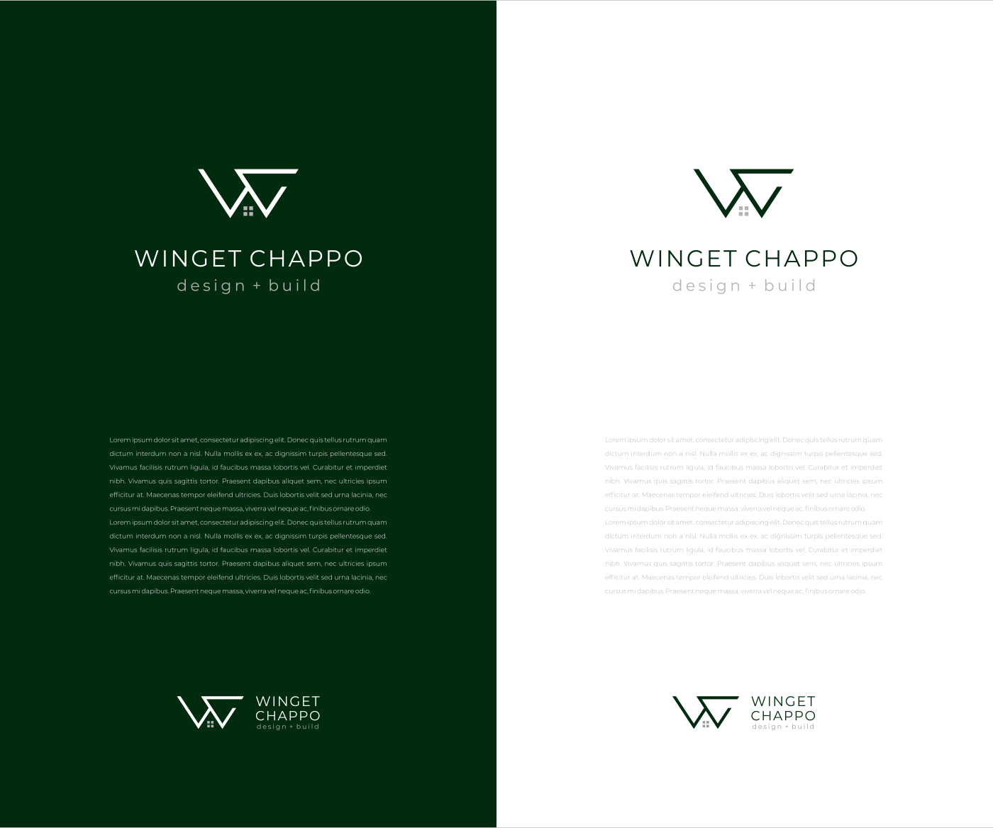 Logo-Design von MishaDsign für Winget Chappo Homes | Design #32283865